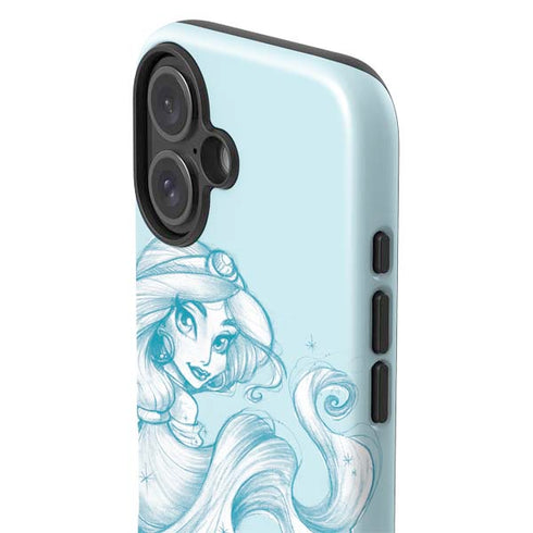 Disney Princess Jasmine Ready for Adventure Art iPhone 16 Plus Impact Case